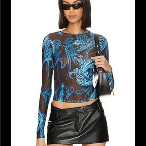 Miaou long sleeve tee